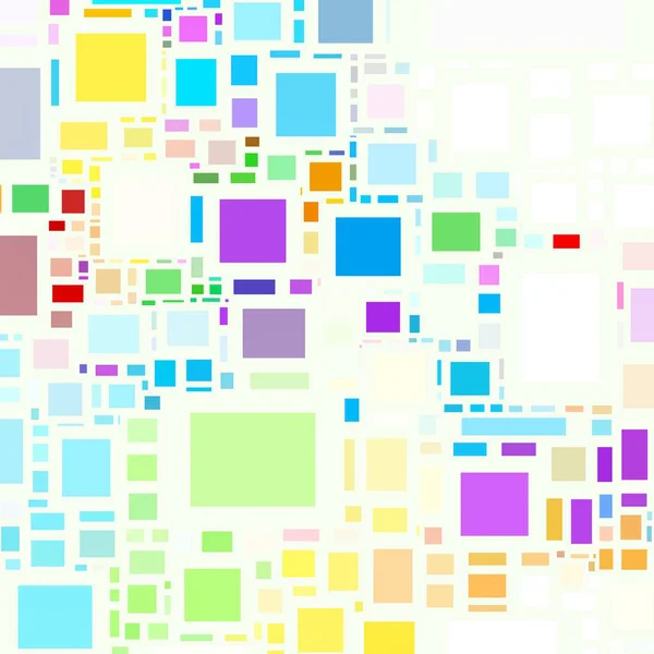 Abstract Art Texture Colorful Texture Squares Modern Artwork Colorful Image — Stock Photo, Image