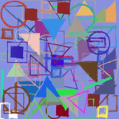 modern soyut geometrik desen arka plan