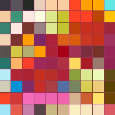 Geometrik desenlerle soyut sanat dokusu