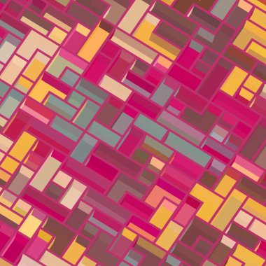 Geometrik desenli soyut doku