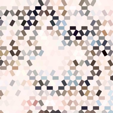 Renk fraktal geometrik soyut desen