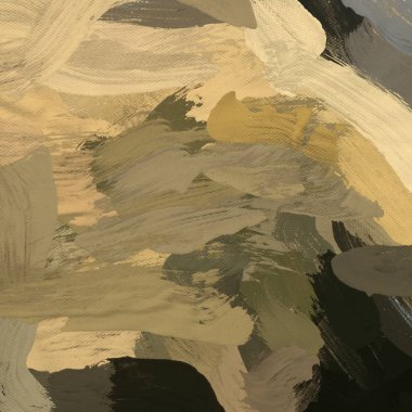 Tuval arka plan üzerine yağlıboya