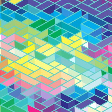 Geometrik desenli soyut doku