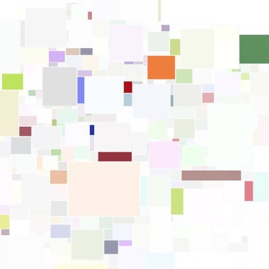 Soyut sanat dokusu. Kareler ile renkli doku. Modern sanat eserleri. Renkli görüntü