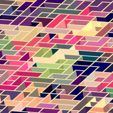 Geometrik desenli soyut doku