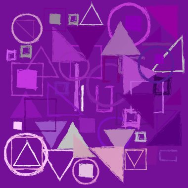 Geometrik desenli soyut doku