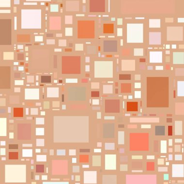 Soyut sanat dokusu. Kareler ile renkli doku. Modern sanat eserleri. Renkli görüntü