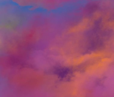 soyut grunge bulutlar, kopya alanı ile renkli arka plan