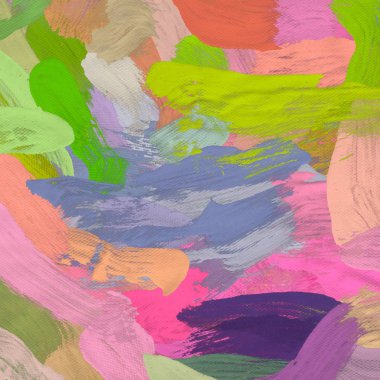 El yapımı tuvale yağlı boya. Soyut sanat dokusu. Renkli doku. Modern sanat eserleri. Yağlı boya darbeleri. Fırça darbeleri. Modern sanat. Çağdaş sanat. Sanatsal tuval.