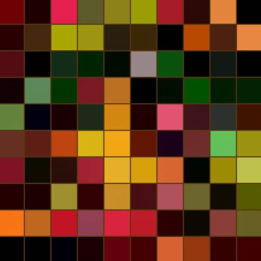 Geometrik desenlerle soyut sanat dokusu