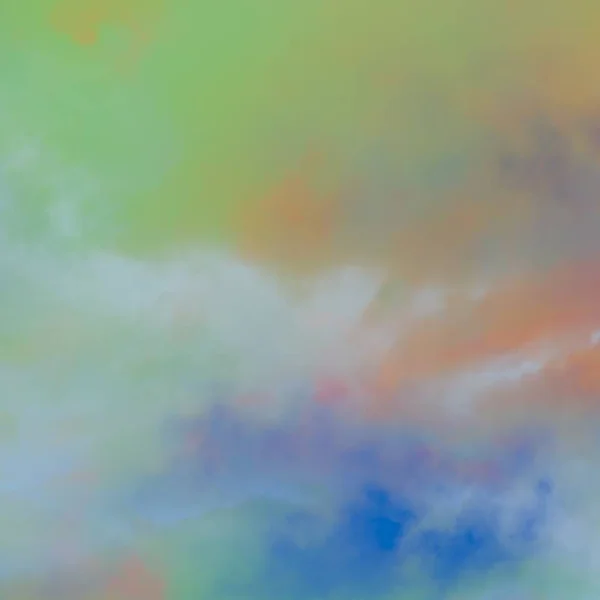 Soyut Grunge Bulutlar Kopya Alanı Ile Renkli Arka Plan — Stok fotoğraf
