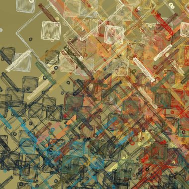 soyut yaratıcı renkli grunge arka plan