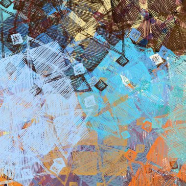 metin için alanı olan grunge arkaplanı