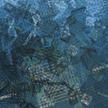 soyut yaratıcı renkli grunge arka plan