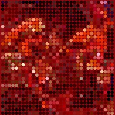 Geometrik desenli soyut doku