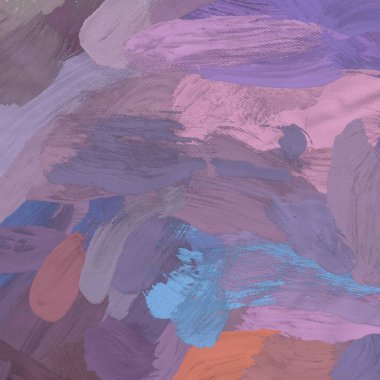 Tuval el yapımı yağlıboya. Renkli doku. Fırça darbeleri. Renkli görüntü. Modern sanat. Çağdaş sanat.