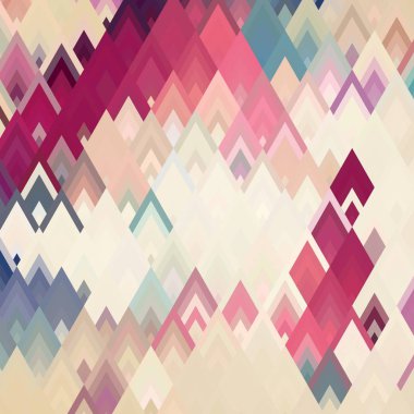 Geometrik desenlerle soyut sanat dokusu