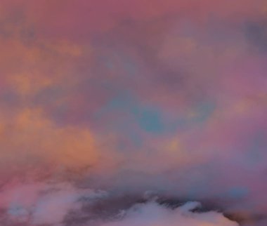 bulutlu soyut renkli arkaplan