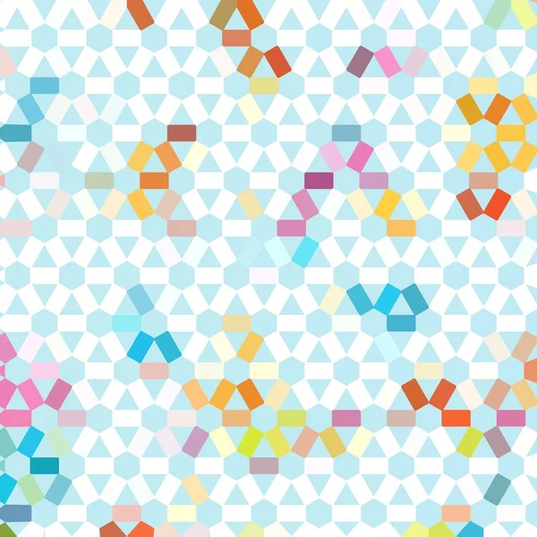 Kolor Fraktal Geometrycznej Abstrakcja Szablon — Zdjęcie stockowe