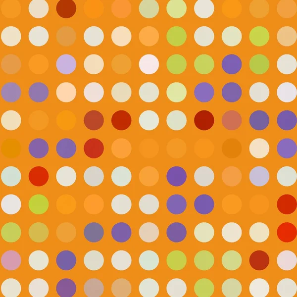 Light Orange Vektor Illustration Die Aus Kreisen Besteht Gepunktetes Gradientendesign — Stockfoto