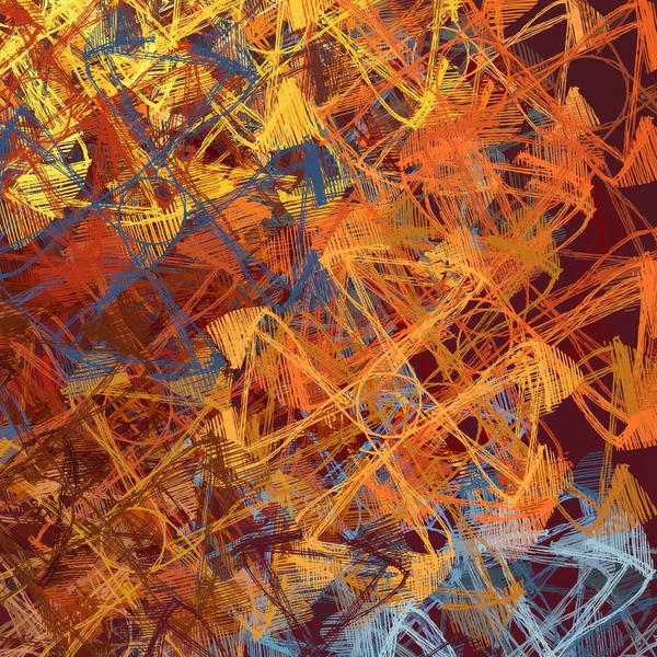Abstracte Achtergrond Met Kleurrijke Bladeren — Stockfoto
