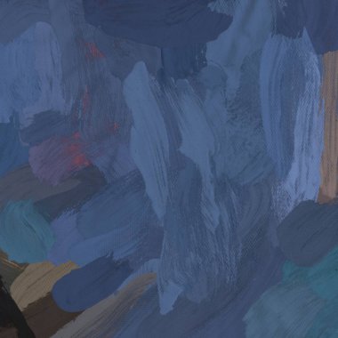 Tuval el yapımı yağlıboya. Renkli doku. Fırça darbeleri. Renkli görüntü. Modern sanat. Çağdaş sanat.