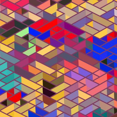 Geometrik desenli soyut doku