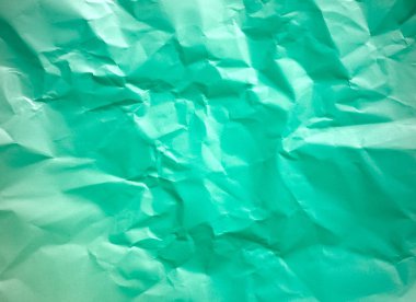 yeşil bir kağıt mavi ve beyaz arka plan