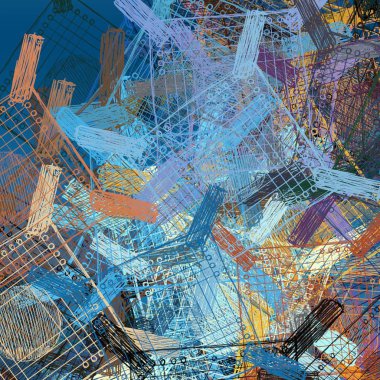 metin için alanı olan grunge arkaplanı