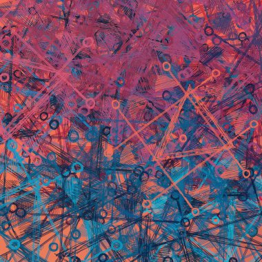 sorunsuz geçmiş ile çiçek desenli