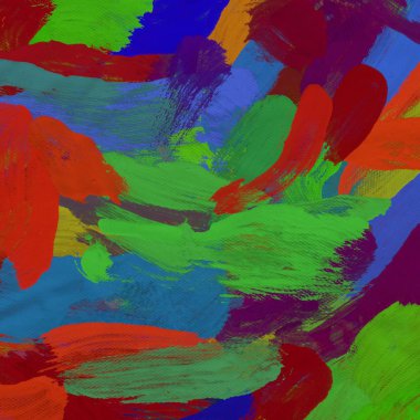 El yapımı tuvale yağlı boya. Soyut sanat dokusu. Renkli doku. Modern sanat eserleri. Yağlı boya darbeleri. Fırça darbeleri. Modern sanat. Çağdaş sanat. Sanatsal tuval.