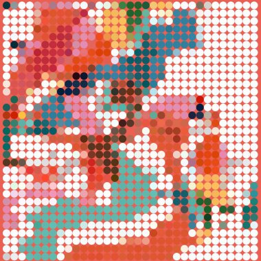 Soyut sanat dokusu. Renkli doku. Modern sanat eserleri. Renkli görüntü. Modern sanat. Çağdaş sanat. 