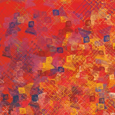 Renkli desenli soyut arkaplan