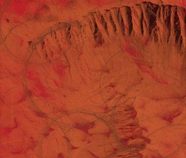 metin için alanı olan grunge arkaplanı