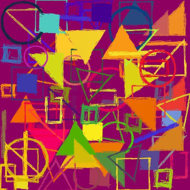 modern soyut geometrik desen arka plan