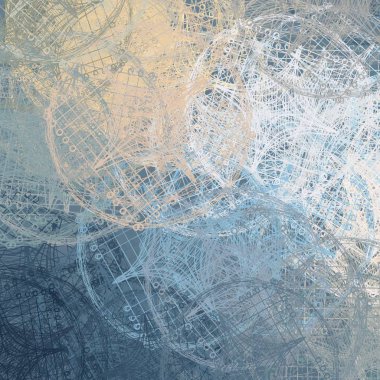 Kar taneleriyle soyut noel arkaplanı