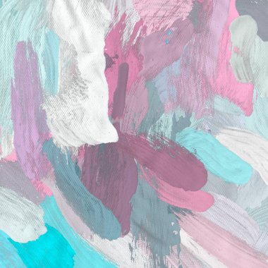 El yapımı tuvale yağlı boya. Soyut sanat dokusu. Renkli doku. Modern sanat eserleri. Yağlı boya darbeleri. Fırça darbeleri. Modern sanat. Çağdaş sanat. Sanatsal tuval.