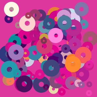 kalpleri ile sevimli paskalya arka plan