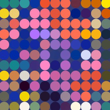 Soyut geometrik desen oluşur