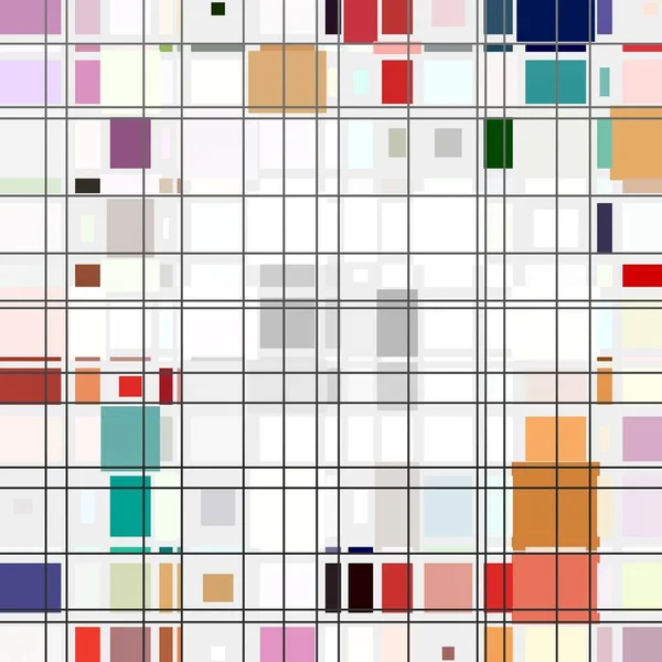 colorful abstract background with squares