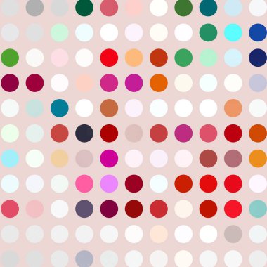 Soyut polka nokta vektör sorunsuz arka plan