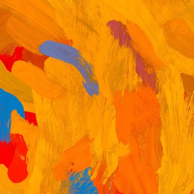 Tuval arka plan üzerine yağlıboya