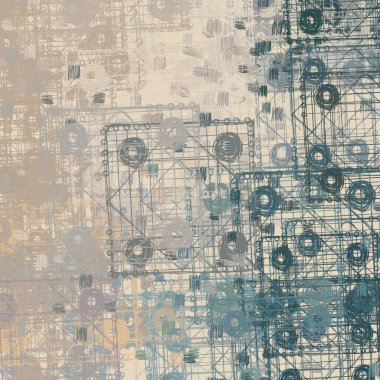 farklı desenler ile vintage grunge arka plan