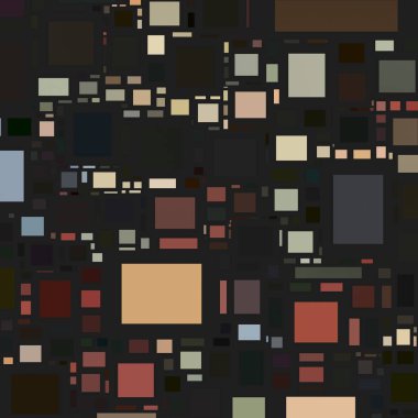 Soyut sanat dokusu. Kareler ile renkli doku. Modern sanat eserleri. Renkli görüntü