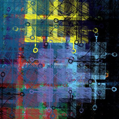 metin için alanı olan grunge arkaplanı