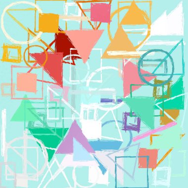 modern soyut geometrik desen arka plan