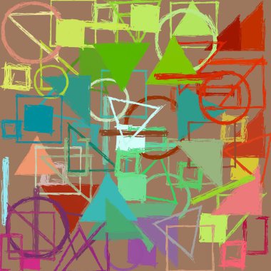 modern soyut geometrik desen arka plan