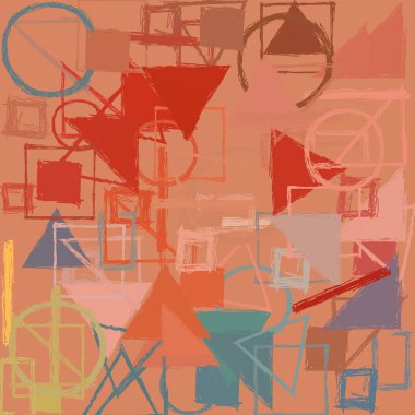 modern soyut geometrik desen arka plan