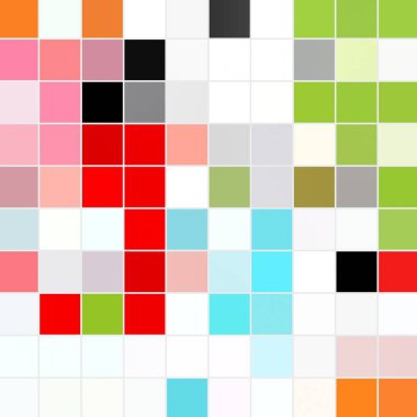 Geometrik desenlerle soyut sanat dokusu