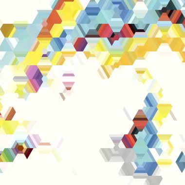 Soyut arkaplan ile kusursuz desen